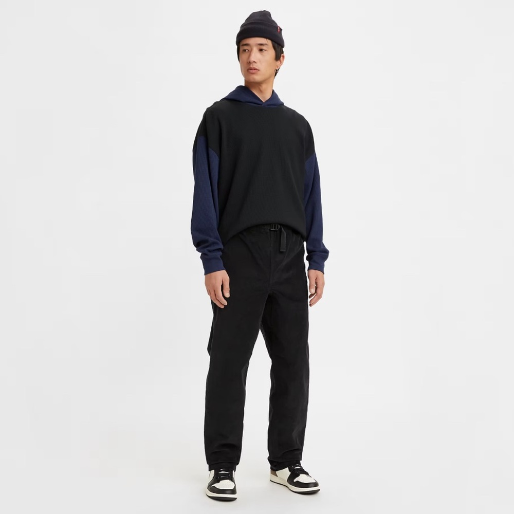 Levi's Skateboarding Quick Release Corduroy Pants Men's Medium Black Cordura